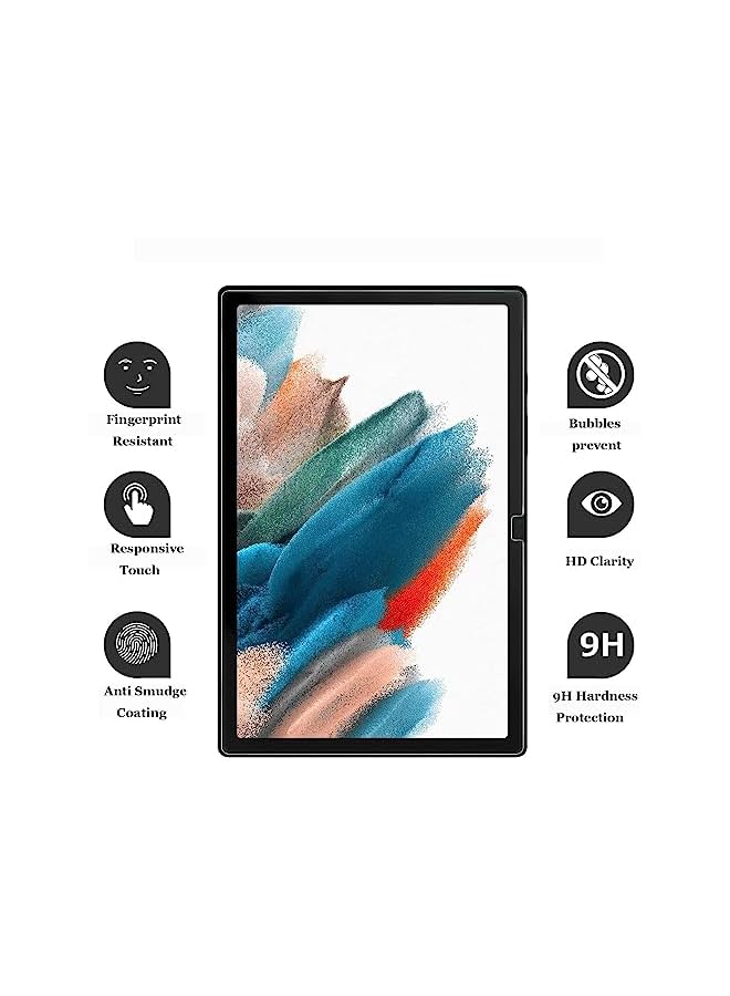 PROMASS 2 Pack Galaxy Tab A8 10.5 2022 Screen Protector X200 X205 X207, Tempered Glass Screen Film Guard for 10.5 Inch Samsung Galaxy Tab A8 2022 Release - Image 2