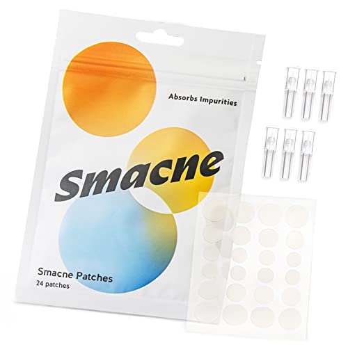 SMACNE Sticks and Acne Pimple Patch, Disposable Pimple Popper Blemish Remover Tool (12 Sticks & 24 Patches) - Image 1