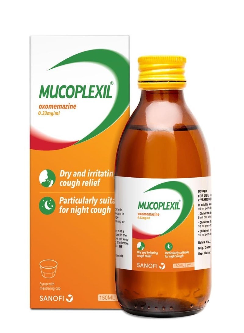 sanofi Mucoplexil Syrup 150Ml