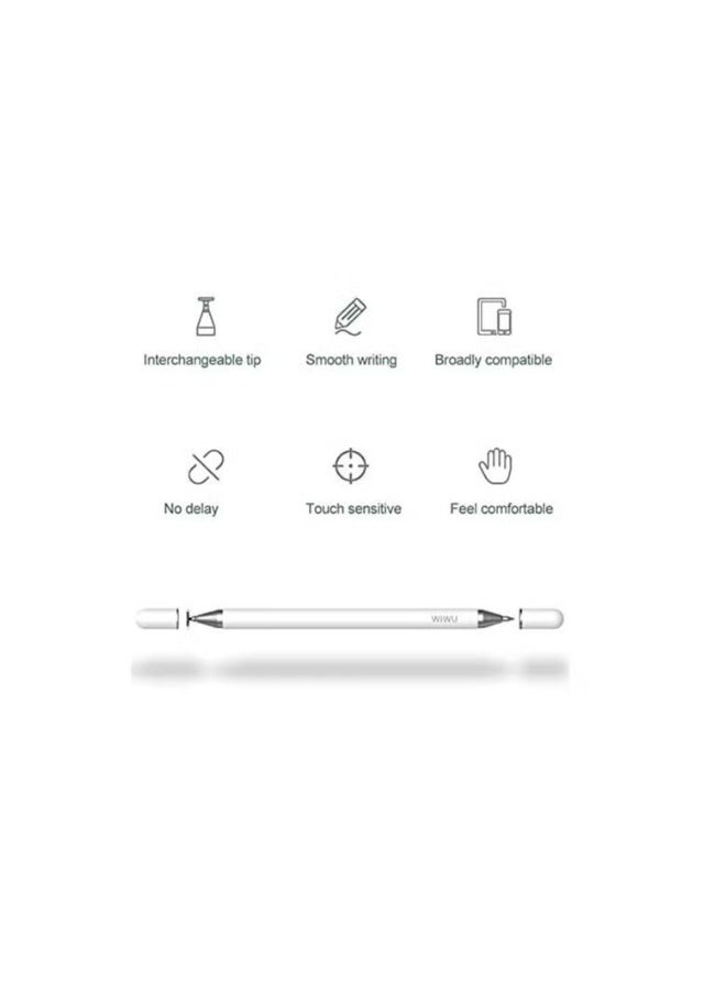 Yesido 2 in 1 Stylus Pen with Ball Point Pen Universal Passive Stylus Pen for Smart Phone Tablet Writing Pen - Image 3