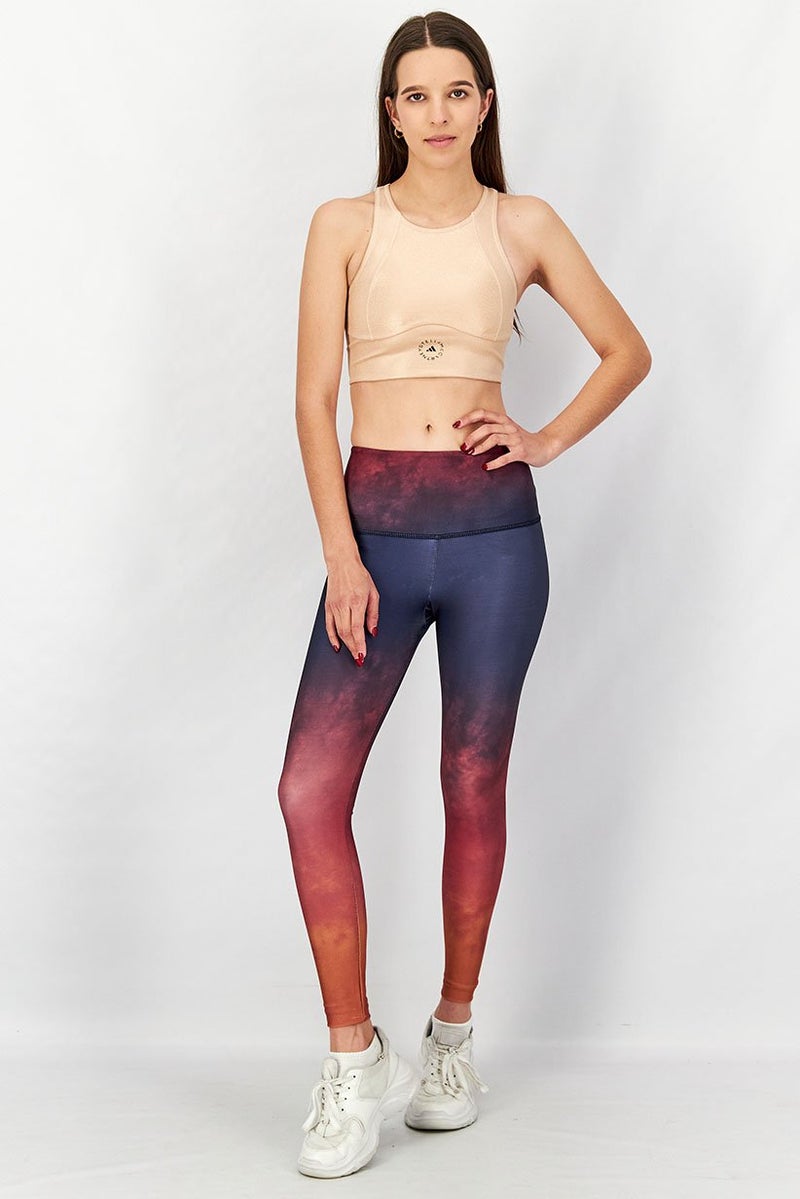 Adidas Adidas by Stella McCartney Women Sportwear Fit Sleeveless Training Crop Top, Nude  - Image 4