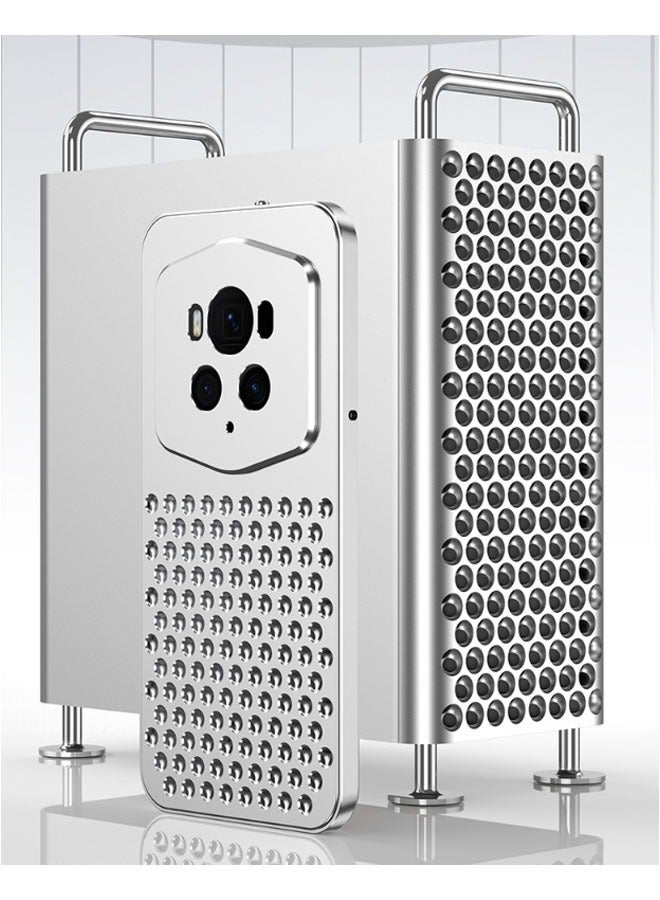 General Applicable to Honor Magic 6 Pro Aluminum Alloy Cooling Phone Case Magic 6 RS Porsche  - Image 2