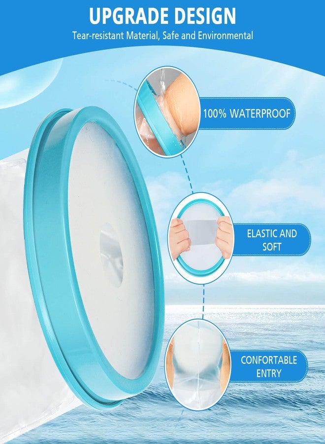 Fxdunjr 100% Waterproof Cast Covers for Shower Arm Kids Cast Cover Bag Protector for Shower Arm Kids Child to Keep Wounds Bandage Dry After Surgery [2026 Reusable] - Image 4