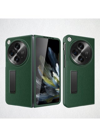 Compatible with Oneplus Open Phone Case, Oppo Find N3 Phone Case Plain Leather Pebbled Protective Case One Plus Open Phone Case Folding Phone Case with Stand Accessory - pzsku/Z6D3F5D983A889E4875EDZ/45/1742433035/c83bf046-b903-44da-aeed-35ab7a1c6c57