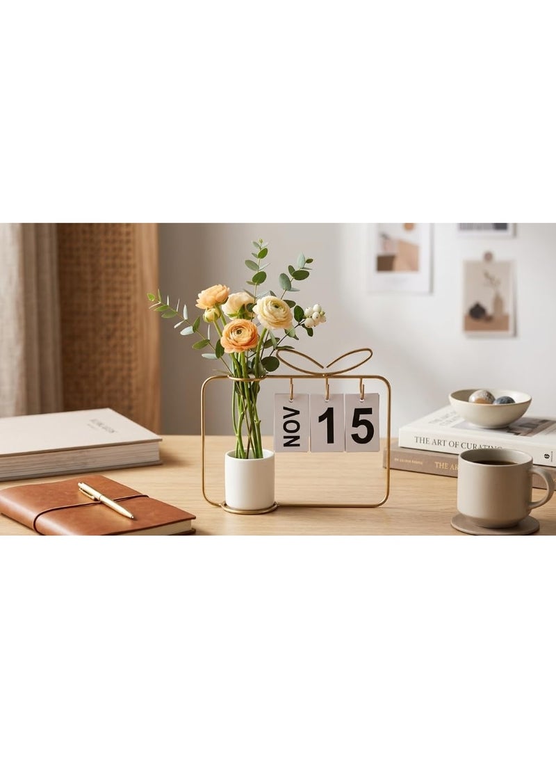 Elegant Office Decor with Vase - Simple Antique Design for Home & Business - Image 2