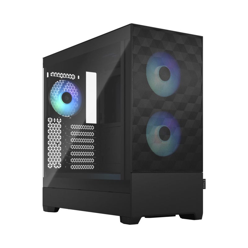 Fractal Design فرَكتال ديزاين بوب إير آر جي بي بلاك تمبرد جلاس كلير تينت - Image 1