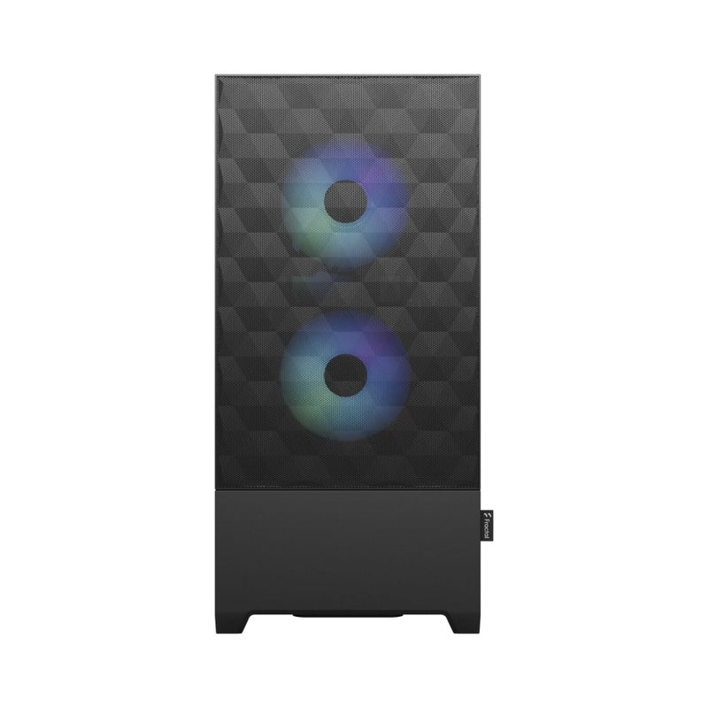 Fractal Design فرَكتال ديزاين بوب إير آر جي بي بلاك تمبرد جلاس كلير تينت - Image 2