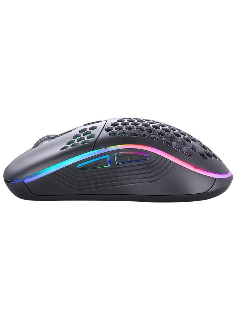GM512 Gaming Mouse RGB USB – 6400 DPI – 7 Buttons Programmable – 86G weight  – RGB Lighting – Advanced Customization Software