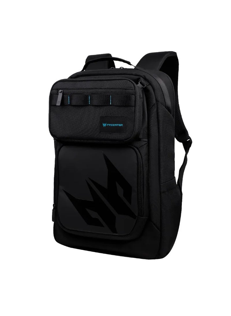 Acer Predator Extreme Gaming BackPack, 17.3",Water Repellent, 2-in-1 Design with detachable cross body bag, Black - Image 2