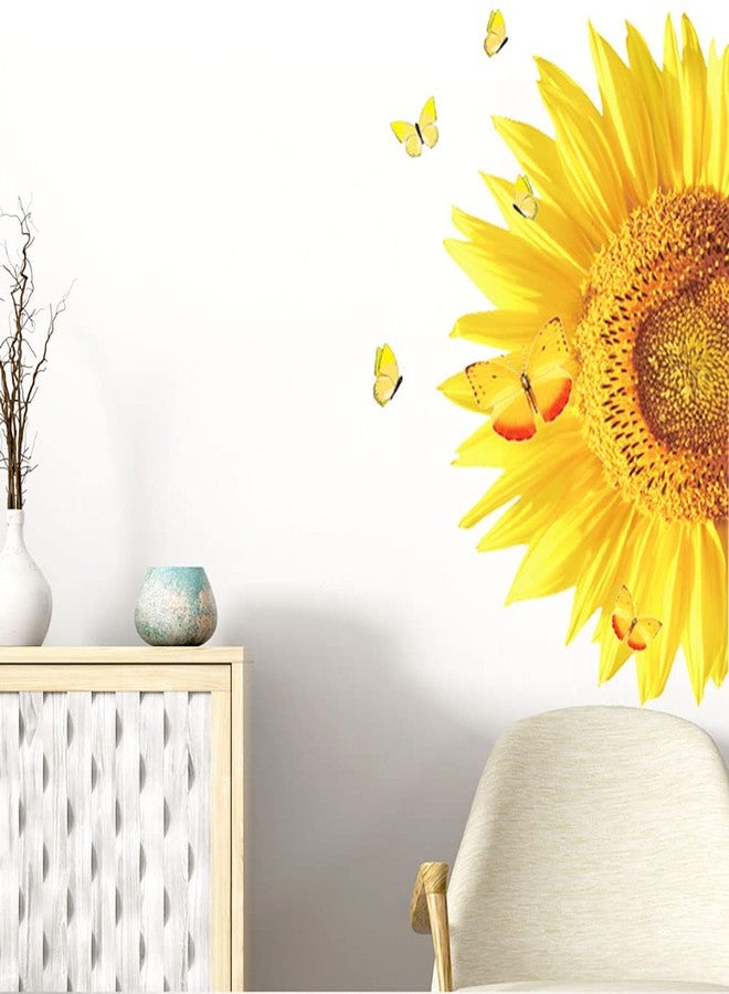 Datesno Inspirational Wall Art for Office Sunflower Motivational Sayings Wall Sticker Company Room Office Home Decorations Positive Lettering Wall Decals Company Art We are A Team Gift - Image 4