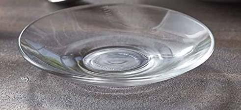 Somil Glass Serving Plates | Round Transparent Dinner Plate Set | Multipurpose Tableware for Home & Kitchen, Set of 2 - Image 5