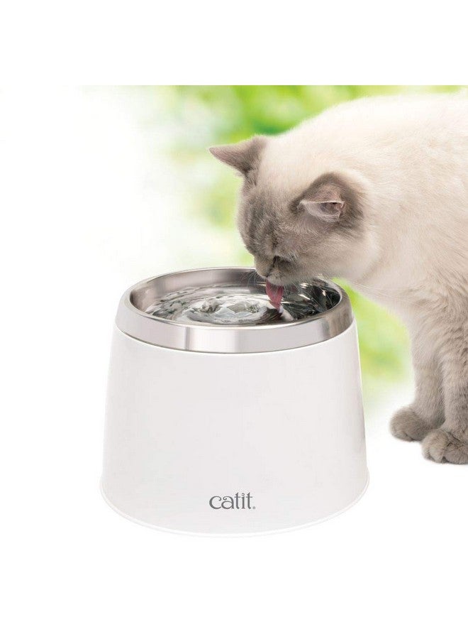 Catit Fresh & Clear Stainless Steel Cat Water Fountain, 50023 - Image 2