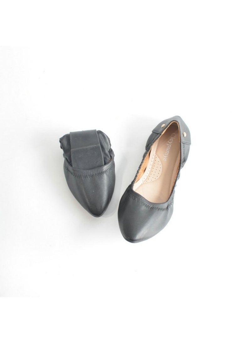 Women's Ballet Flat Shoes With Ultra Soft Round Toe Slip-On Comfortable Flat Shoes Walking Shoes - Image 2