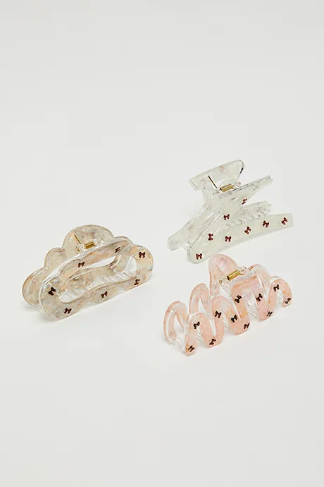 أر أند بي 3 Pack Claw Clips