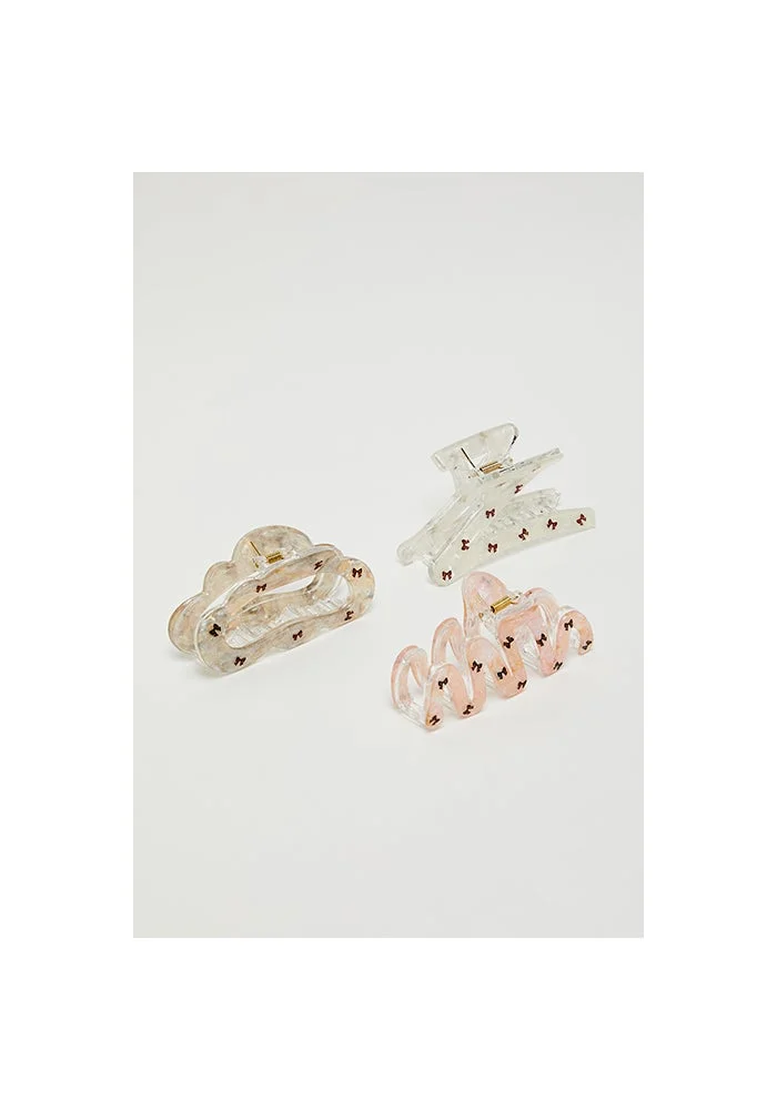 3 Pack Claw Clips
