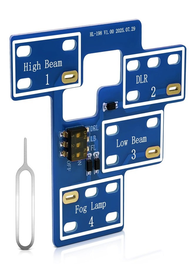 IHOUMEX 8 high Mod Customizable 6 High Mod with DRL Lights Module for GM Compatible with 2003-2007 Chevy Silverado GMC Sierra 1500/2500/3500 Classic - Image 1