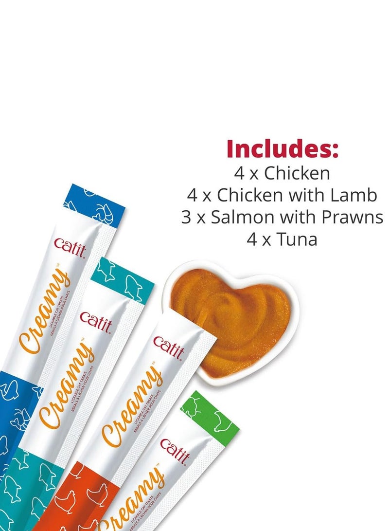 Catit Creamy Lickable Big Mix 15 - Image 3