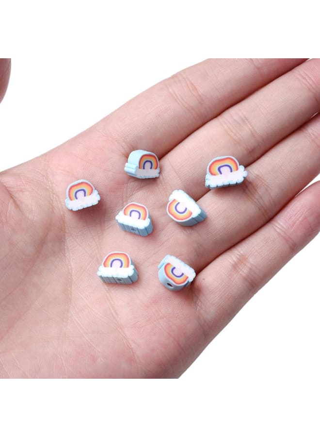 Metal Type: NO Origin: CN (Origin) Material: CLAY Item Type: Beads Item Shape: Irregular Item Weight: 10 g Fine or Fashion: Fashion Model Number: Beads Outer diameter: 8 mm ing: 30  - Image 3
