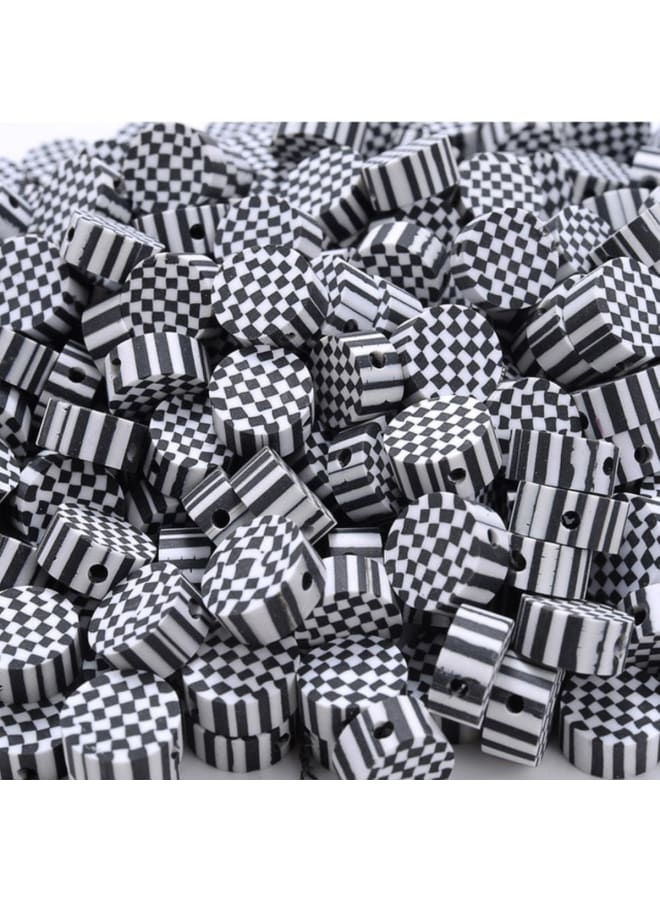 Metal Type: NO Origin: CN (Origin) Material: CLAY Item Type: Beads Item Shape: Irregular Item Weight: 10 g Fine or Fashion: Fashion Model Number: Beads Outer diameter: 8 mm ing: 30  - Image 1