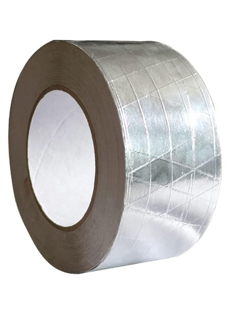 MARKQ FSK Tape [16 Rolls] Aluminum Foil Scrim Kraft [3" x 25 yards] Insulation Jacketing Tape for Insulating, HVAC Repair, Sealing Ducts, Pipework, Window Sill Gap, Roof Leak  - Image 2