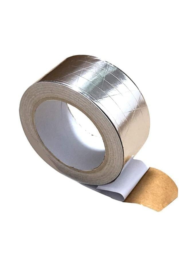 MARKQ FSK Tape [16 Rolls] Aluminum Foil Scrim Kraft [3" x 25 yards] Insulation Jacketing Tape for Insulating, HVAC Repair, Sealing Ducts, Pipework, Window Sill Gap, Roof Leak  - Image 4