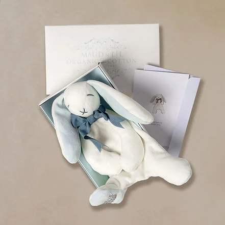 Maud N Lil Organic Bunny Comforter Gift Box