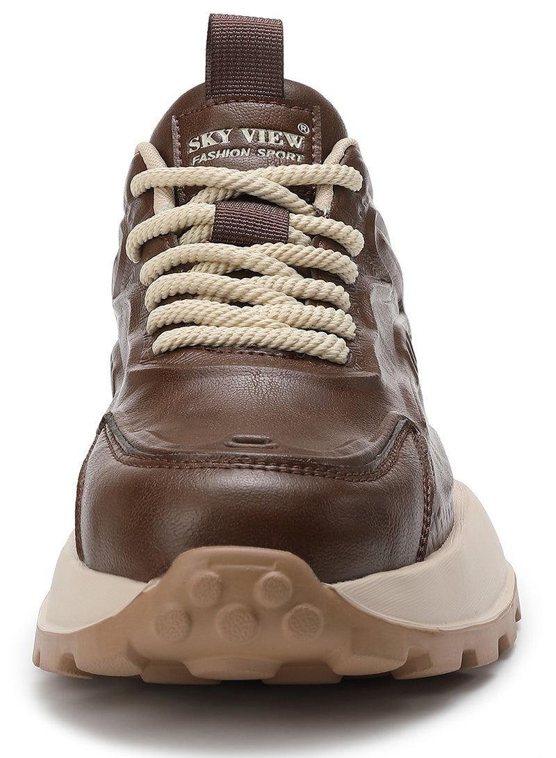 Sky View Men's Fashion Sneaker Classic Lace-Up Stylish light and comfortable Casual Leisure Social Outdoor Shoes - Image 3