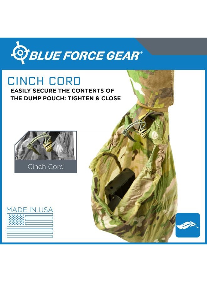 Blue Force Gear Ranger Green Dump Pouch - Tactical MOLLE Utility Pouch for Duty Belt or Vest - Small Drop Bag Carrier for Hunting, Airsoft, and Outdoor Accessories - 3 x 3.5 x 1 Inches - Image 4