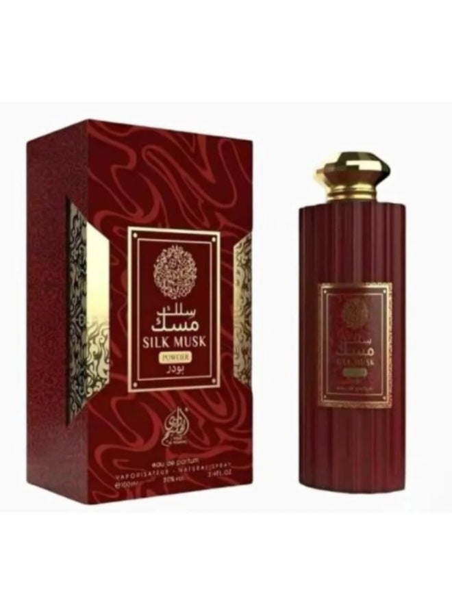 Silk Musk Powder Eau de Parfum for Women by Wadi Al Khaleej, 100ml