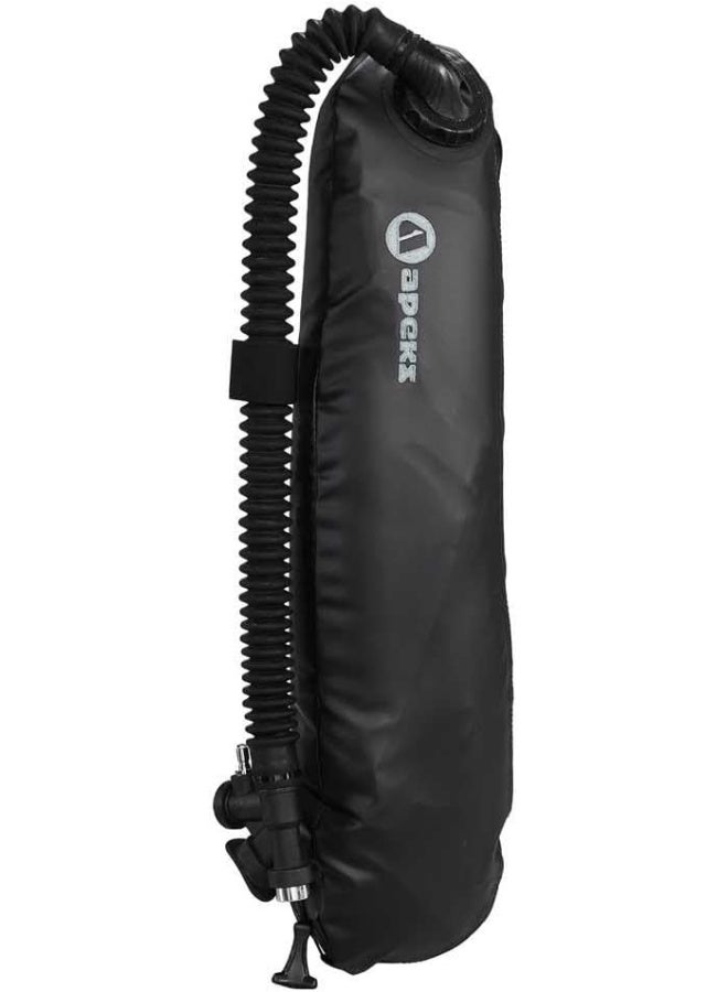 apeks Apeks WTX-D30 PSD Single Cylinder Wing, Black  - Image 2