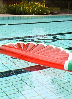 GROIC Watermelon Pool Floats, Large Water Inflatable Float for Swimming with Step on the inflator, Summer Toys, Party Supplies  - Image 2