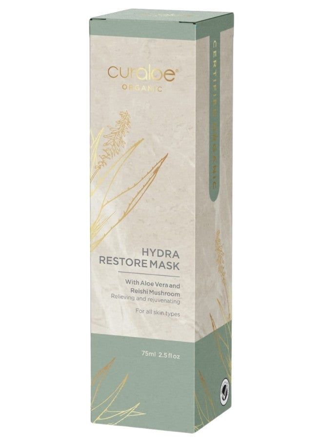 Curaloe Organic Aloe Vera Hydra Restore Mask 75ml - Image 2