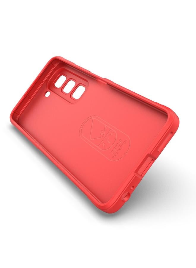 S-TOP Case For Infinix Hot 50 4G Global Magic Shield TPU + Flannel Phone Case - Image 4