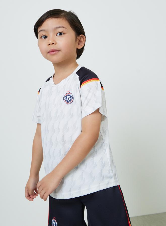 Styli Kids Germany Print Jersey T-Shirt and Shorts FIFA Football Set - Image 2