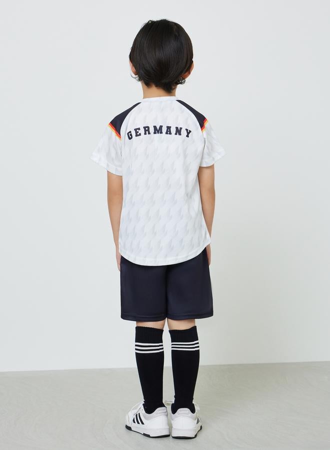 Styli Kids Germany Print Jersey T-Shirt and Shorts FIFA Football Set - Image 3