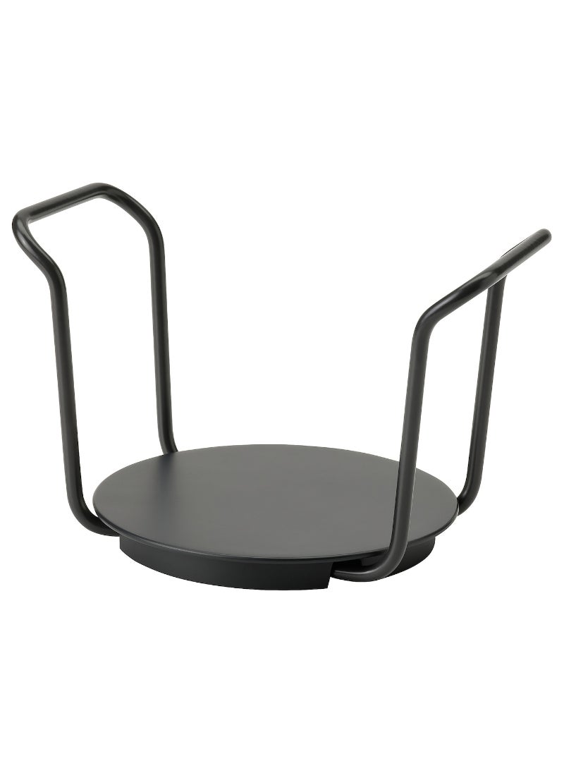 Generic - Anthracite Plate Holder, Adjustable Sleek and Functional Design for Organizing Plates and Dishes 15-23 cm - Image 1