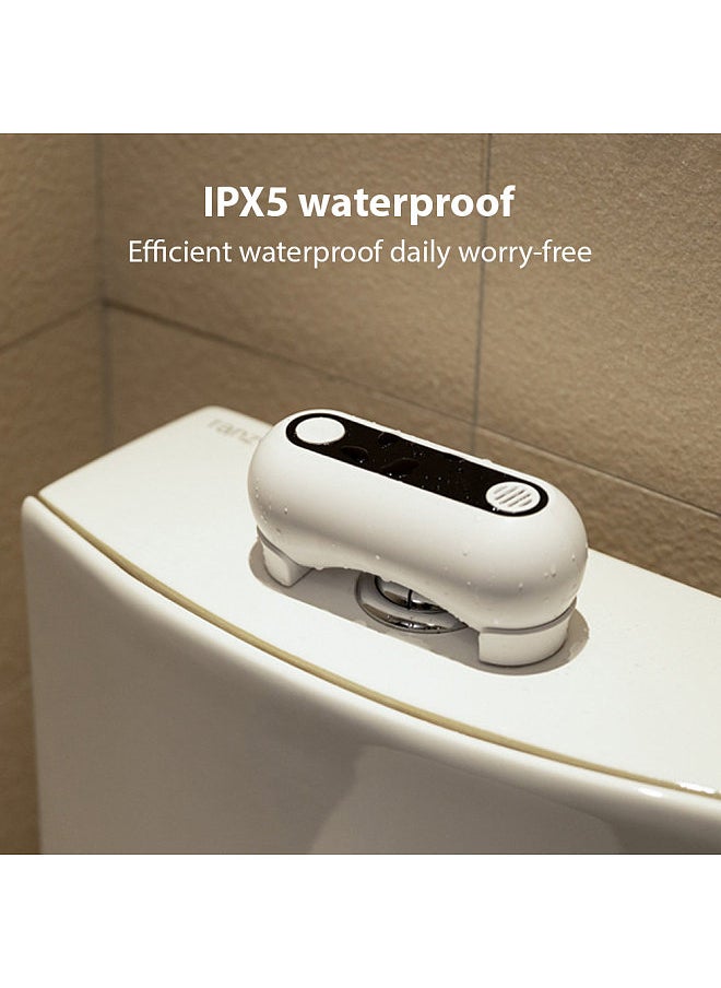 Generic - Touchless Toilet Flush Rechargeable Motion Sensor Automatic Toilet Flusher for Homes Restaurants Hotels Non Contact Hands Automatic Toilet Flush Button Water - Image 1