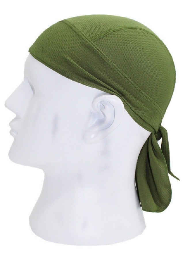 إسكدنيا في الهواء الطلق ركوب الدراجات القراصنة قبعة سريعة التجفيف الرياضة حزام الرأس امتصاص الرطوبة والتهوية واقية من الشمس حزام الرأس القراصنة قبعة