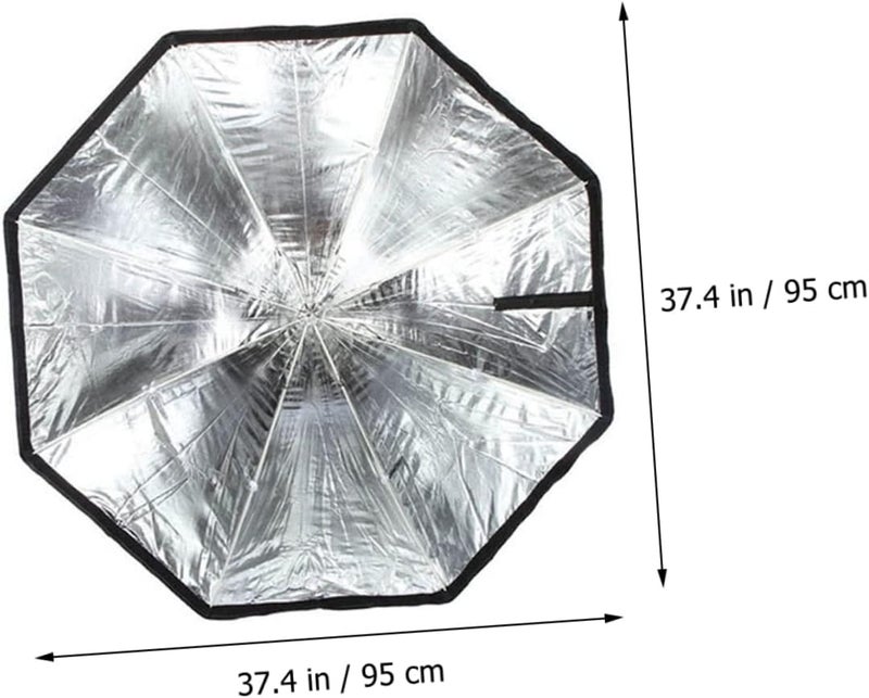1pc Octagonal Softbox Umbrella for Photography Portable and Easy to Use for Outdoor Events and Live Streaming - Image 4