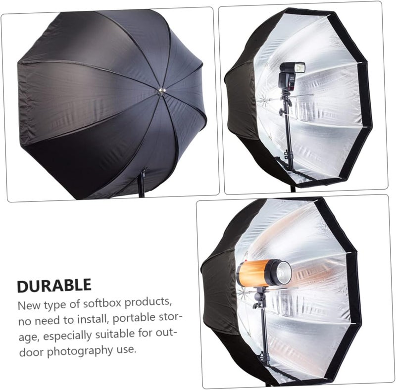 1pc Octagonal Softbox Umbrella for Photography Portable and Easy to Use for Outdoor Events and Live Streaming - Image 5