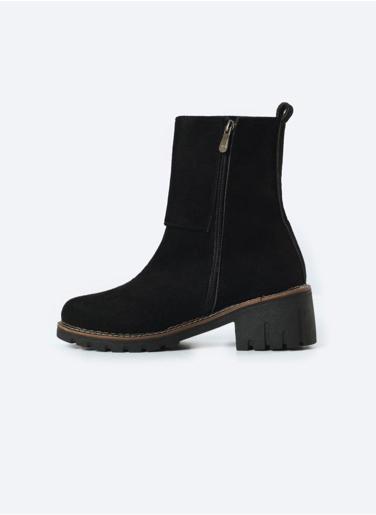 Zahwa - Half Boot Safety With Ribbon - Image 1