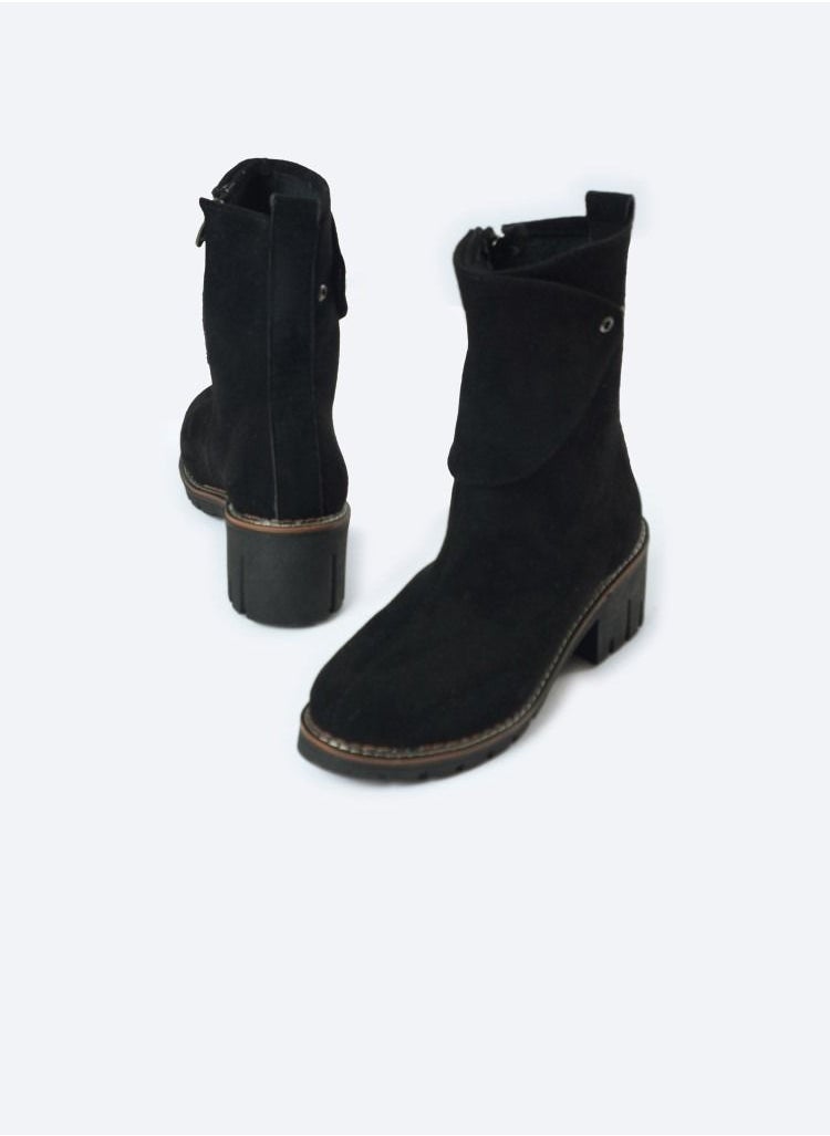 Zahwa - Half Boot Safety With Ribbon - Image 1