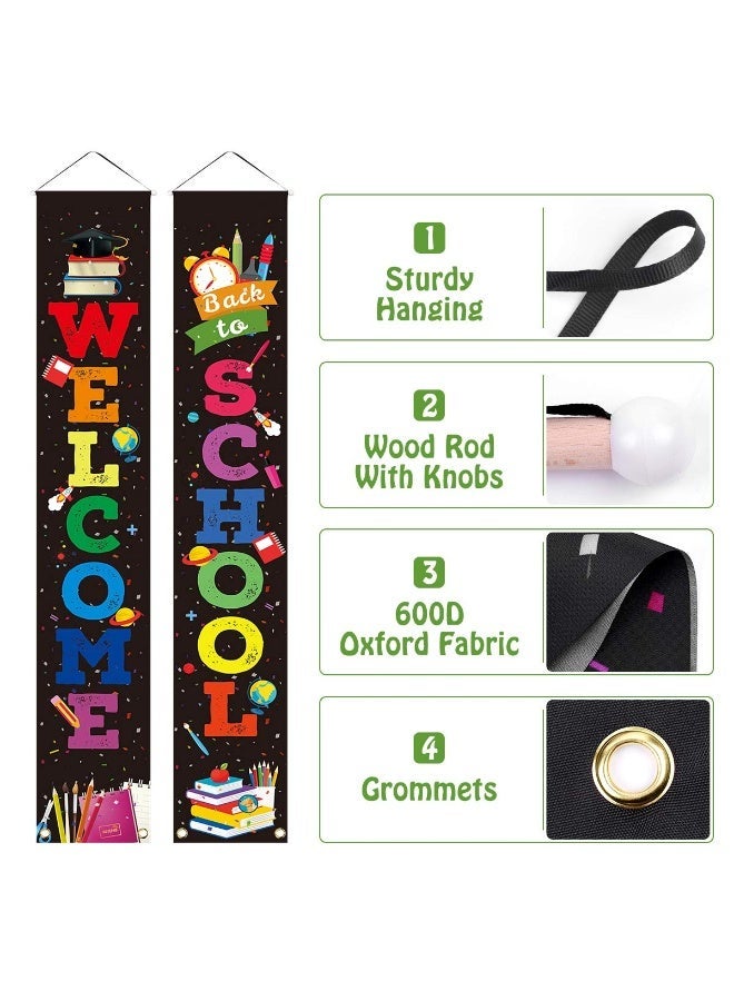 Kidzilla Black Polyester Ribbon for Gift Wrapping Classroom Decorations and Craft Projects - Pack of 2, 30 x 180 cm, Polyester - Image 1