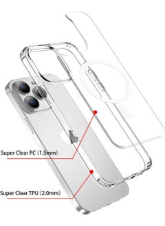 Magsafe Case for iPhone 13 Pro Max Magsafe Clear Cover Magnetic Wireless Charging Support, Shockproof Protection, Scratch-Resistant - pzsku/Z6D414E4ABEED289F0F87Z/45/_/1724249260/54d159a8-1521-48fb-bb9e-cc1961a77271