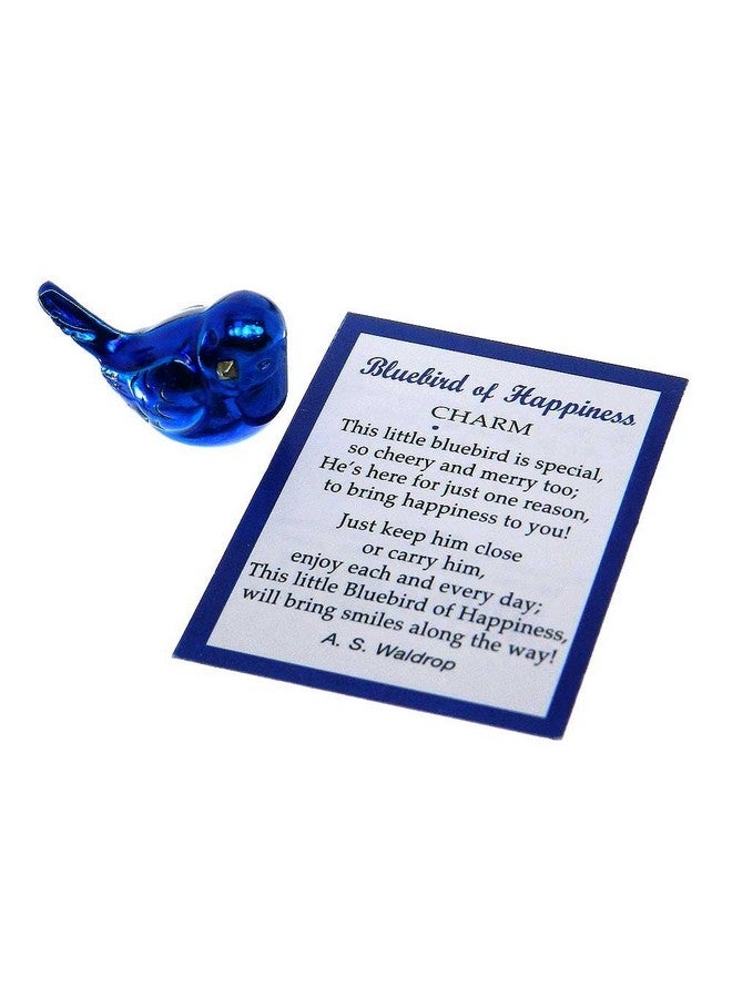 Bluebird Of Happiness Pocket Charm With Story Card,One Size