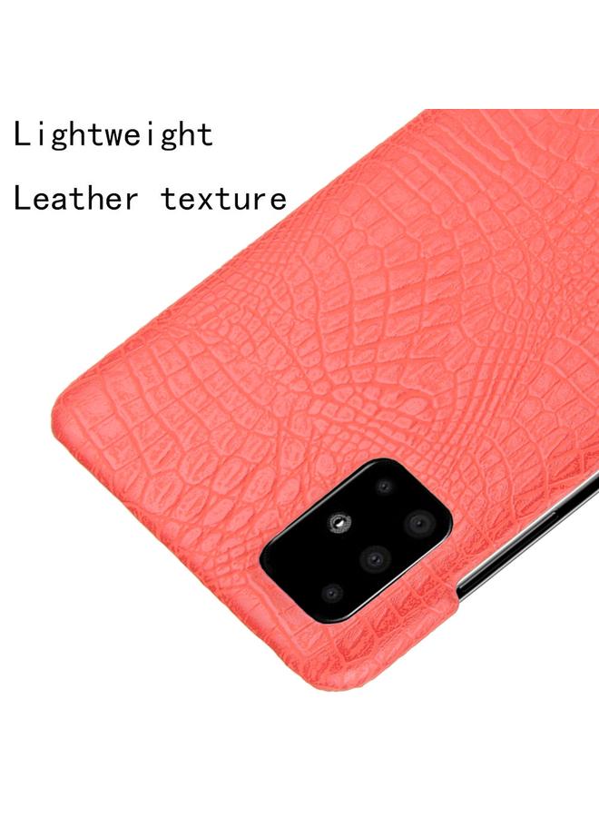 S-TOP Case For Samsung Galaxy A51 5G Shockproof Crocodile Texture PC + PU Case - Image 4
