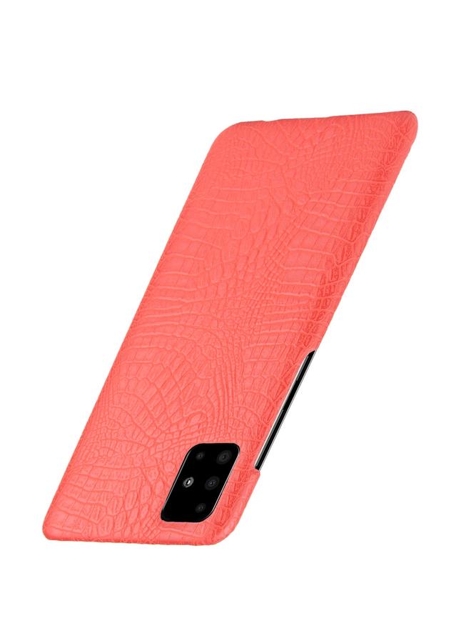 S-TOP Case For Samsung Galaxy A51 5G Shockproof Crocodile Texture PC + PU Case - Image 3