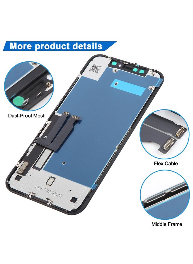erorex Replacement JK incell LCD Screen for iPhone XR Black - Image 3