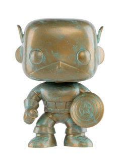 NIBEMINENT Captain America Patina Action Figure Toy FU42218 3.7-Inch 3.7inch  - Image 1