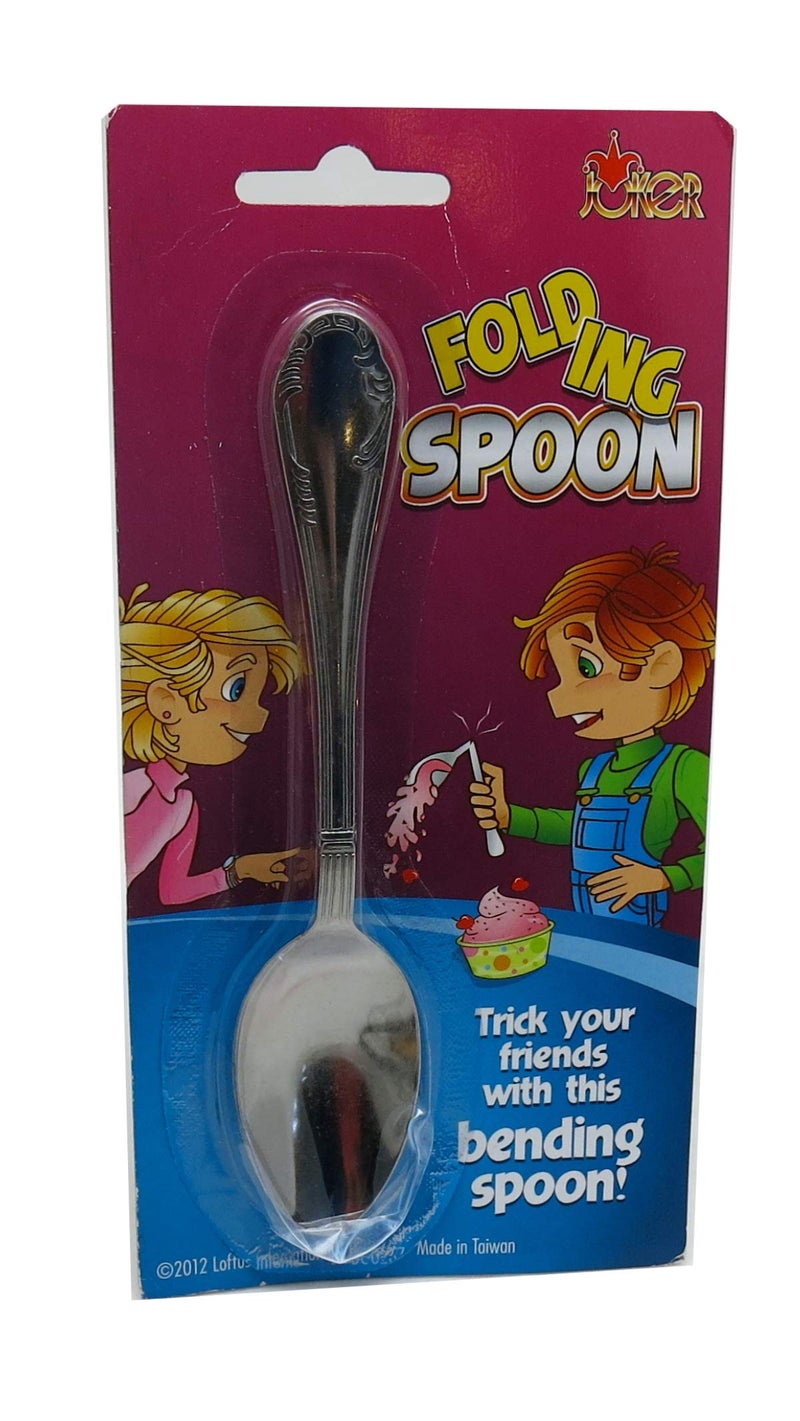 Empire Magic Loftus International Folding Metal Spoon Trick Prank-Gag Novelty Item - Image 1